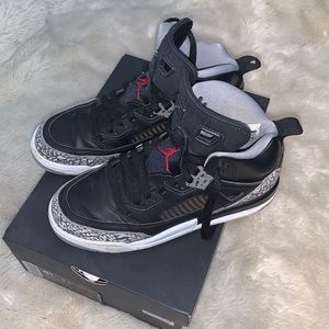 Jordan spizike bg, gym red/black-white-wolf grey